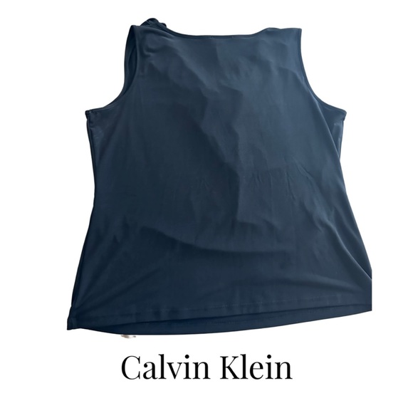 NWT - Calvin Klein Black jersey Tank - Women's XL - Picture 3 of 3